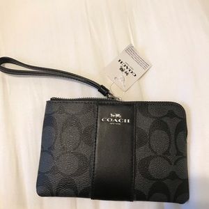 Coach wristlet coin purse